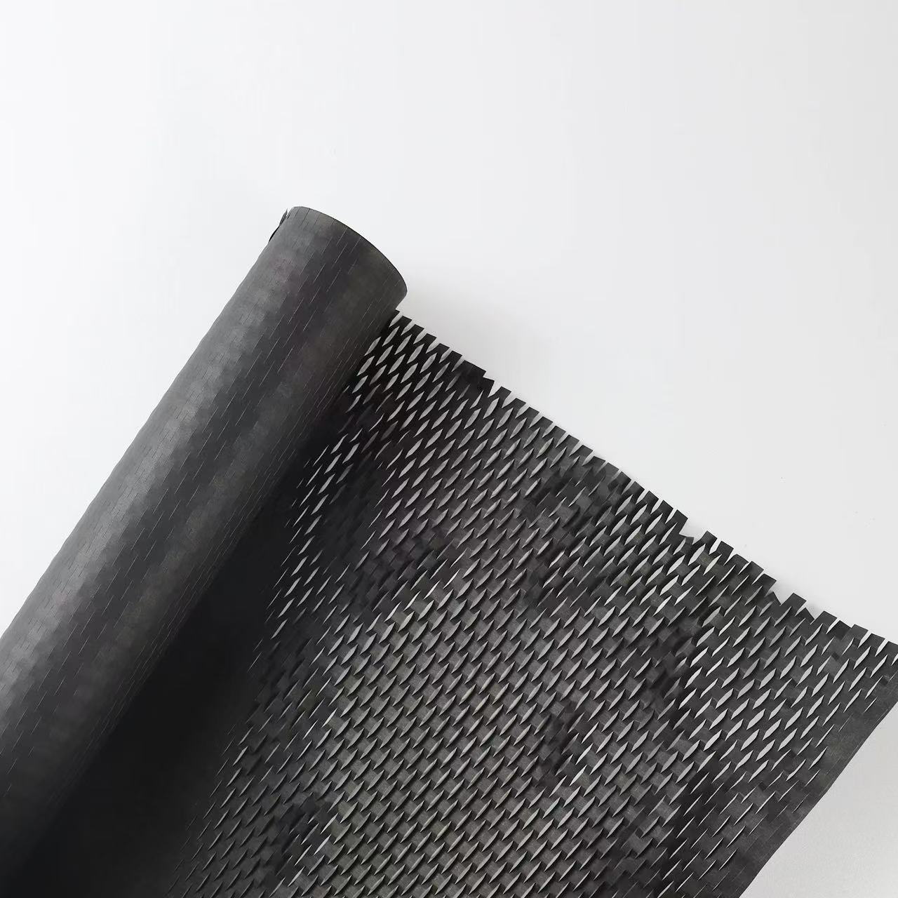 Carta a nido d'ape NERO per imballaggio 46 cm x 48 cm